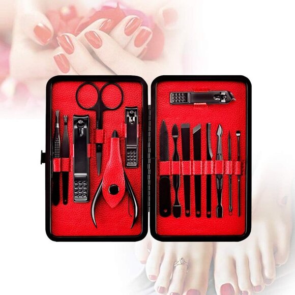 Nail Clippers Sets High Precisio Stainless Steel Nail Cutter Pedicure Kit Nail F - Picture 3 of 8